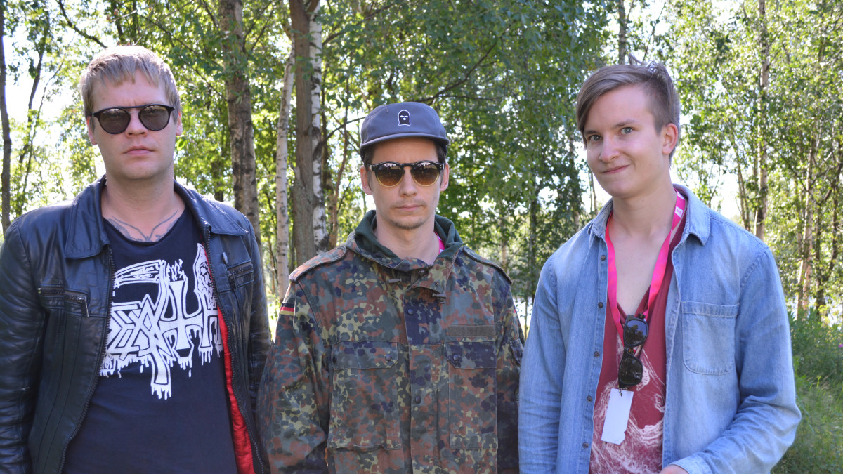 Disco Ensemble Mirko Siikaluoman haastateltavana