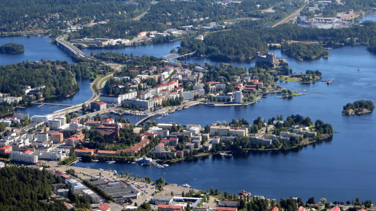 Savonlinna ilmakuva