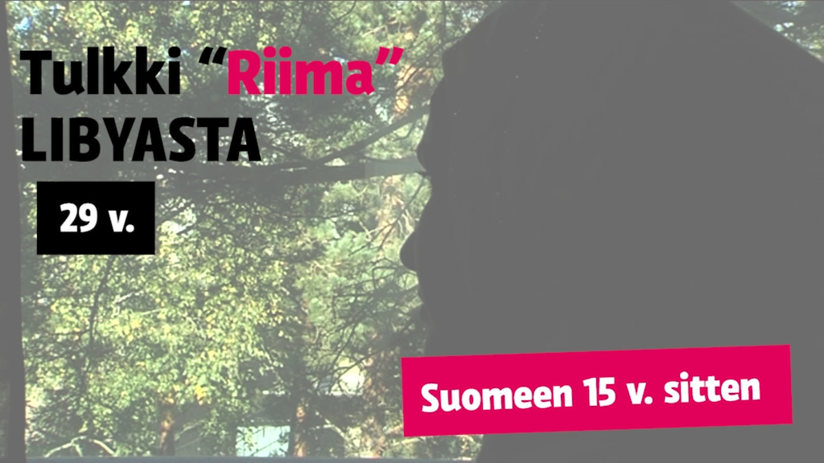 ”Riima”, 29, tulkki, muutti Suomeen Libyasta 15 vuotta sitten perheensä kanssa