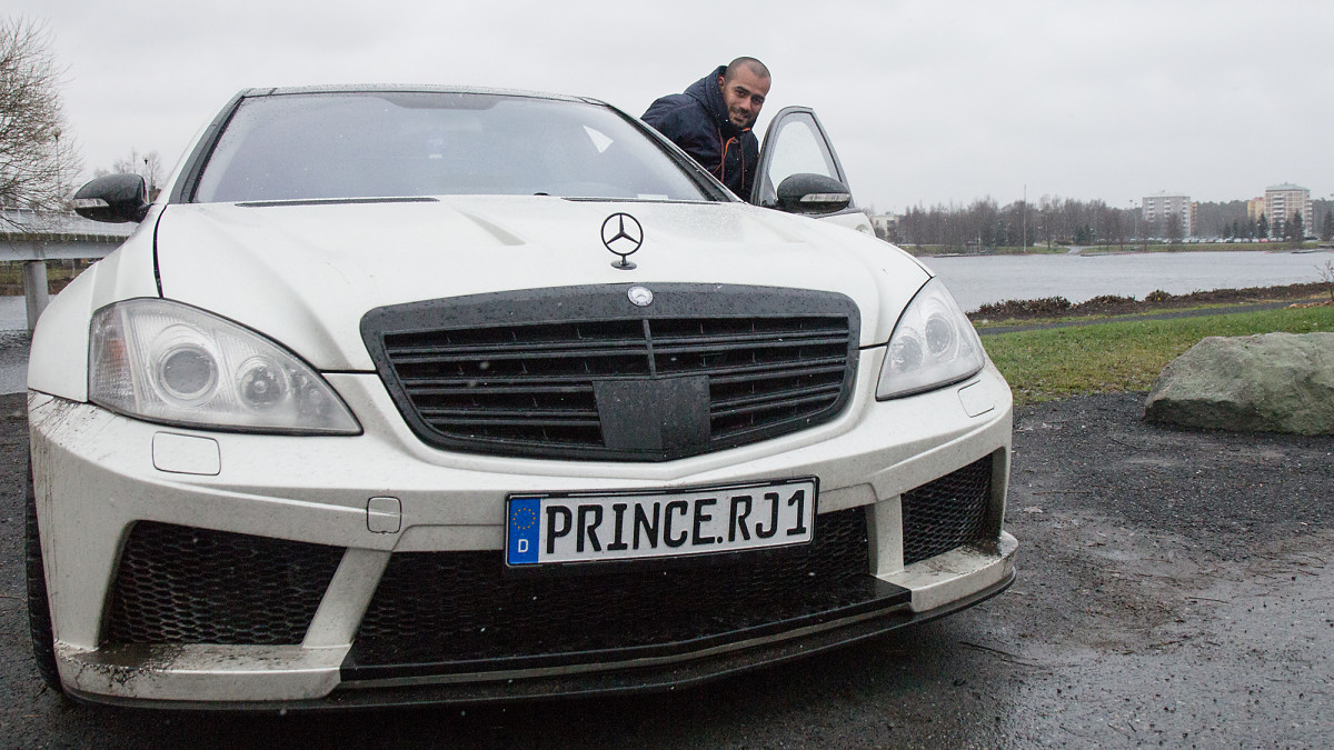 Rami Jaber ja Mercedes-Benz S63.