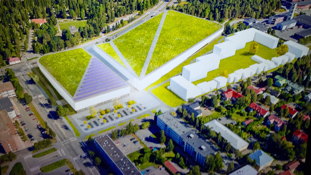 Havainnekuva Oulun Raksilan marketeista