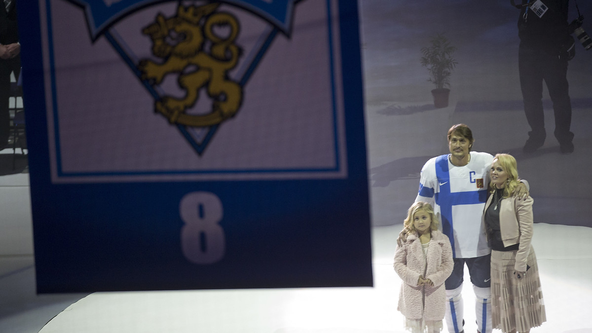 Teemu Selänne paidanjäädytys