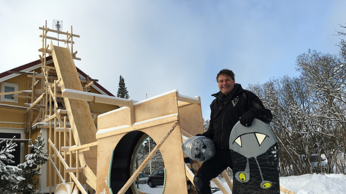 Marrku Eklund ja jääluuppi
