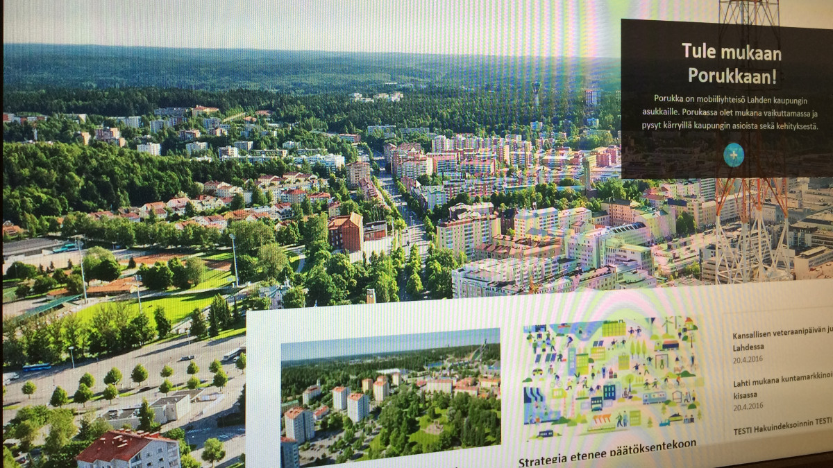 Lahden kaupunki nettisivut nettiuudistus