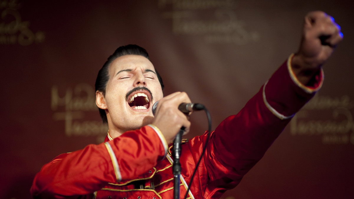Freddie Mercury Madame Tussauds´n vahamuseossa Berliinissä