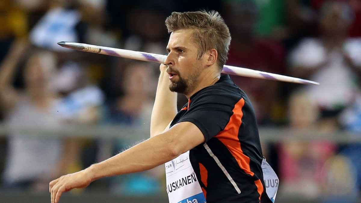 Antti Ruuskanen kuvassa