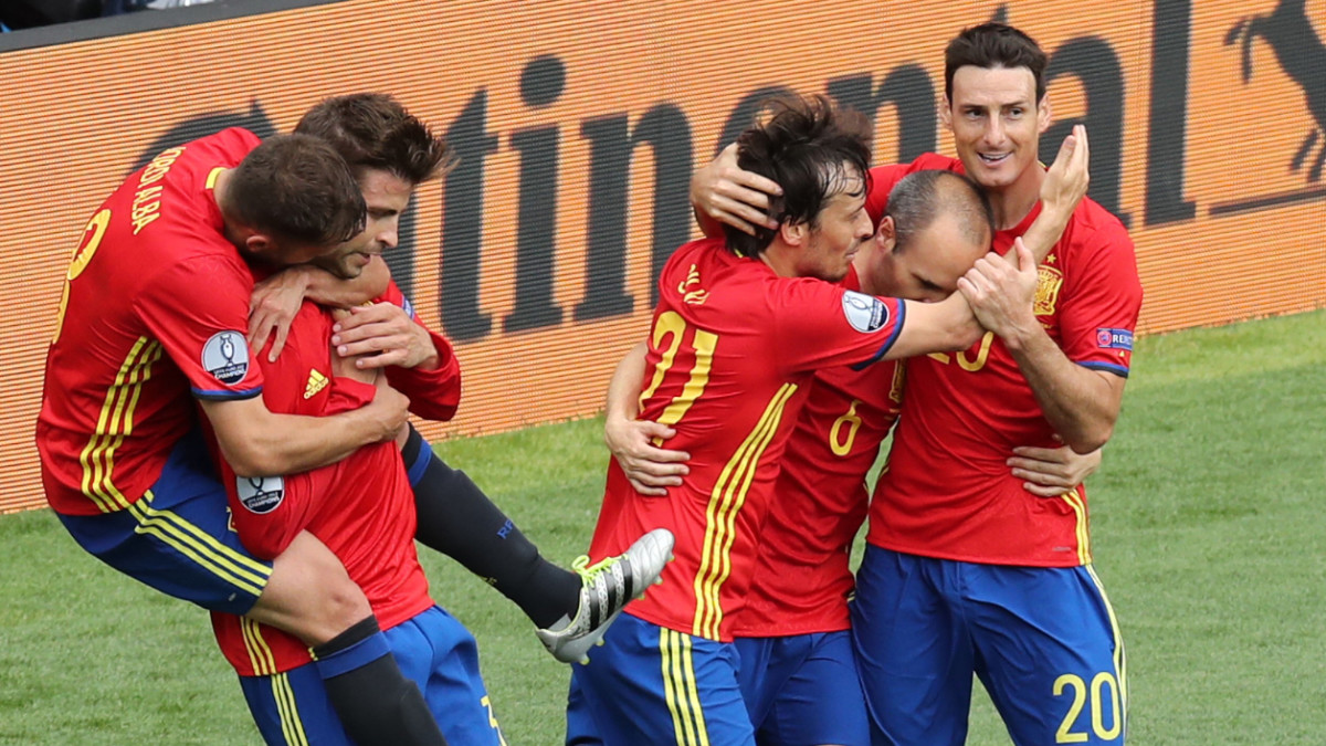 Gerard Pique Espanja Euro 2016 EM-jalkapallo