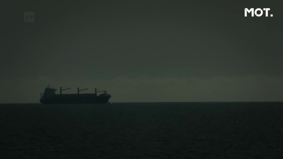 Arctic Sea -laiva merellä.