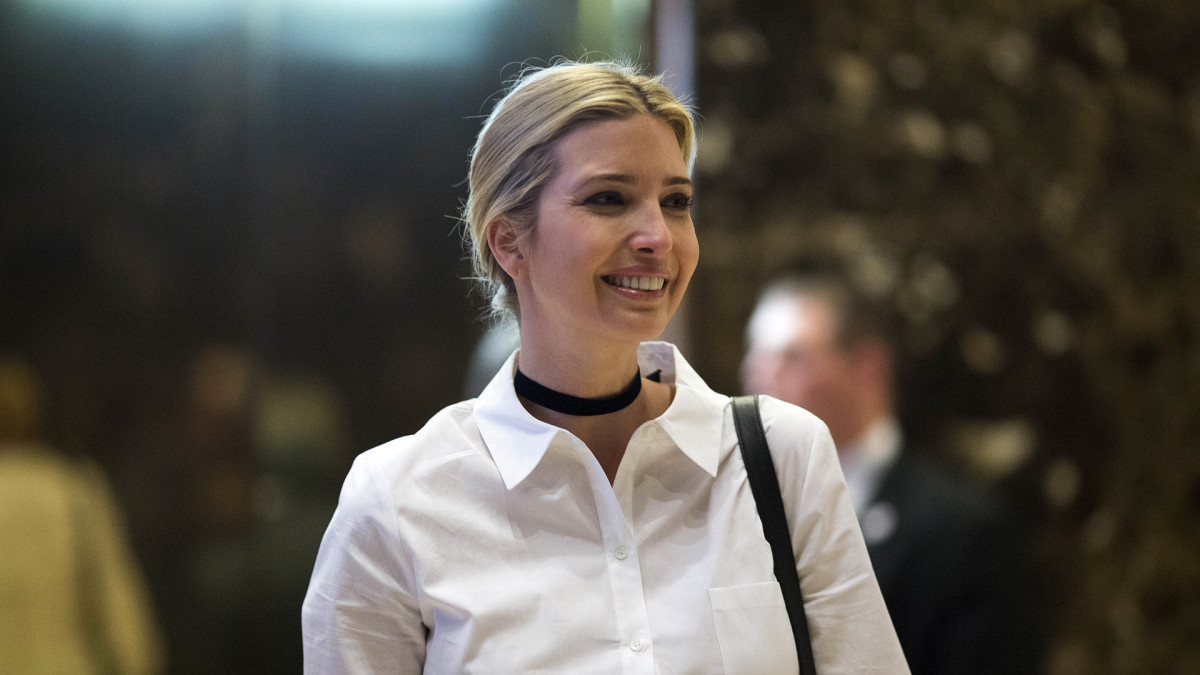 Ivanka Trump New Yorkissa Trump Towerin aulassa 18. marraskuuta 2016.