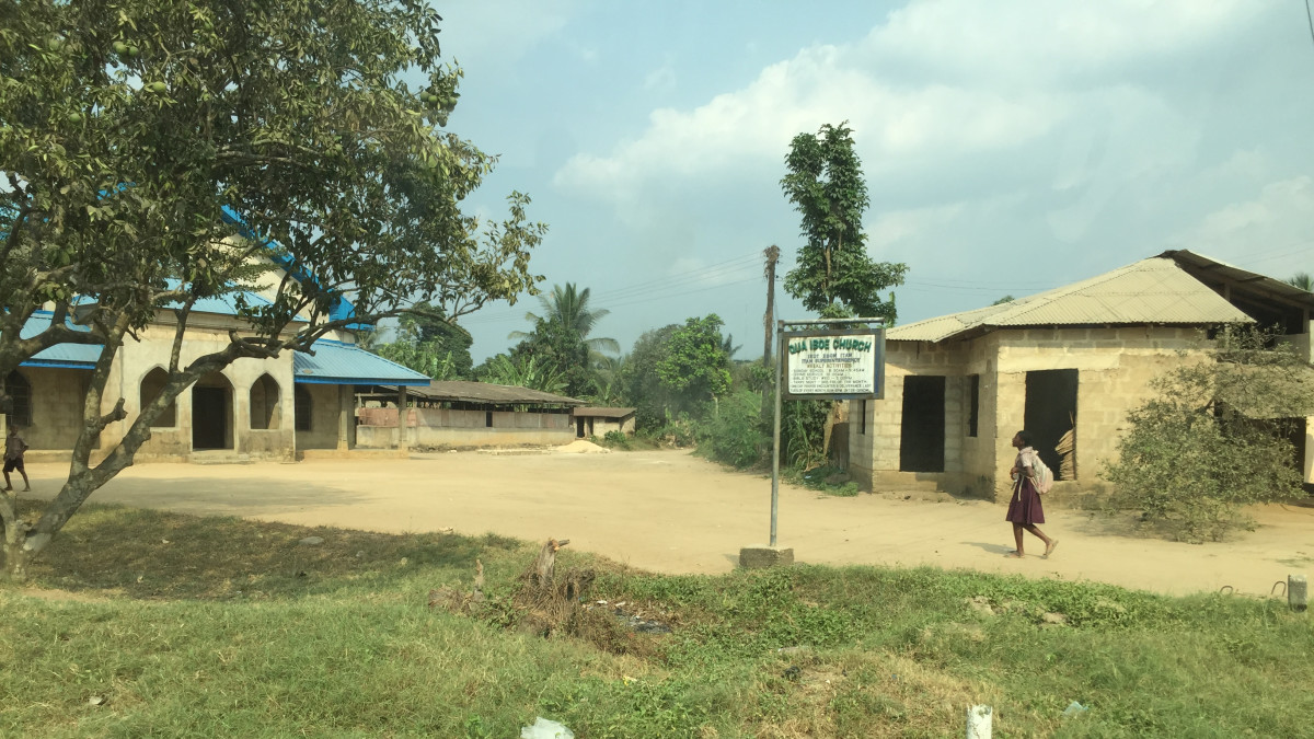 Ikot Ebom Itam Itun hallintoalueella Akwa Ibomin osavaltiossa Nigeriassa.