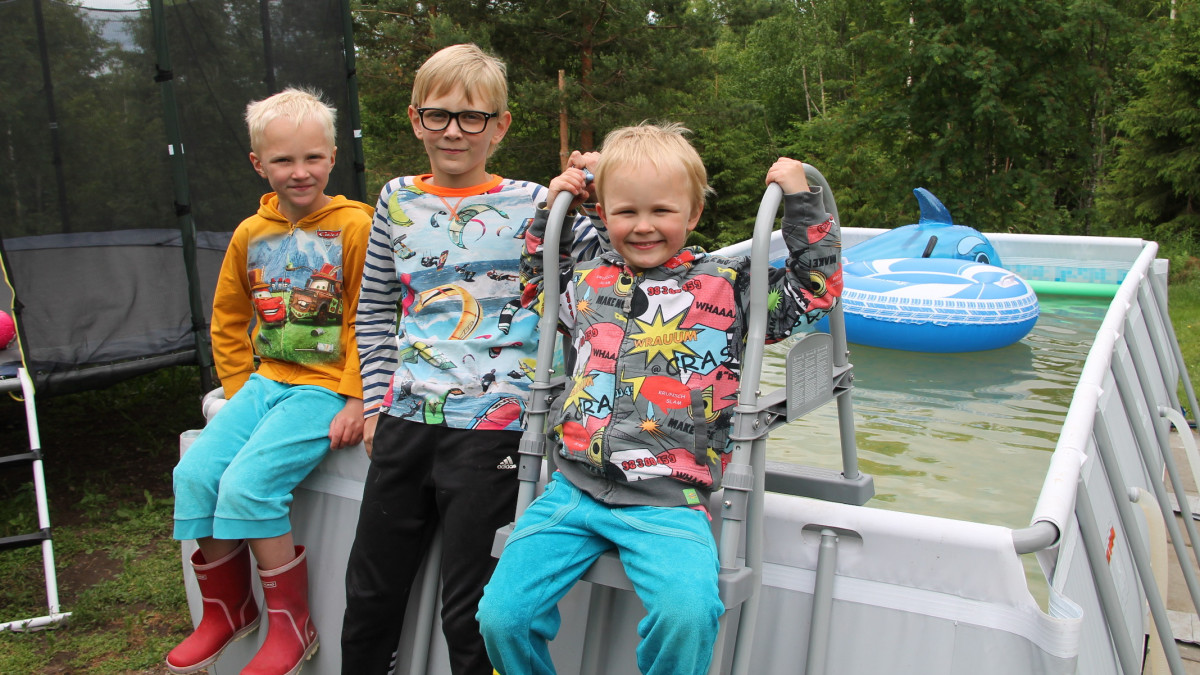 Väinö, Veikka ja Vilmiina Himanen