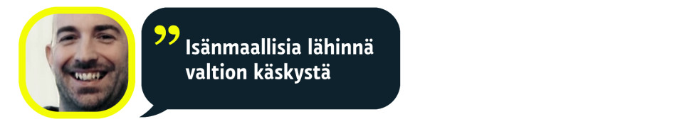 Kommentteja suomalaisista.