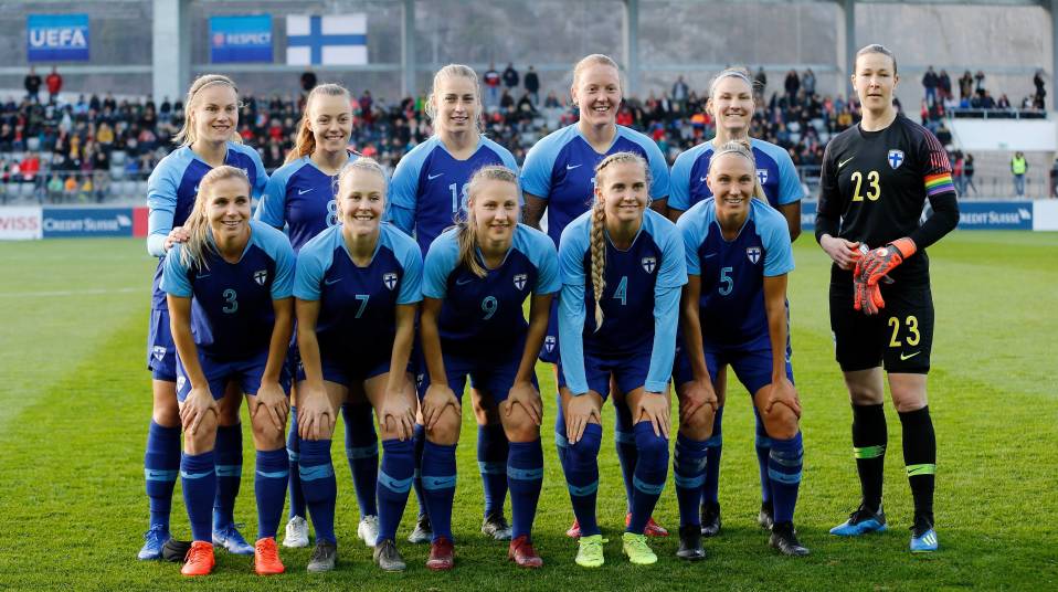 Damlandslaget i fotboll i Schweiz 2019.