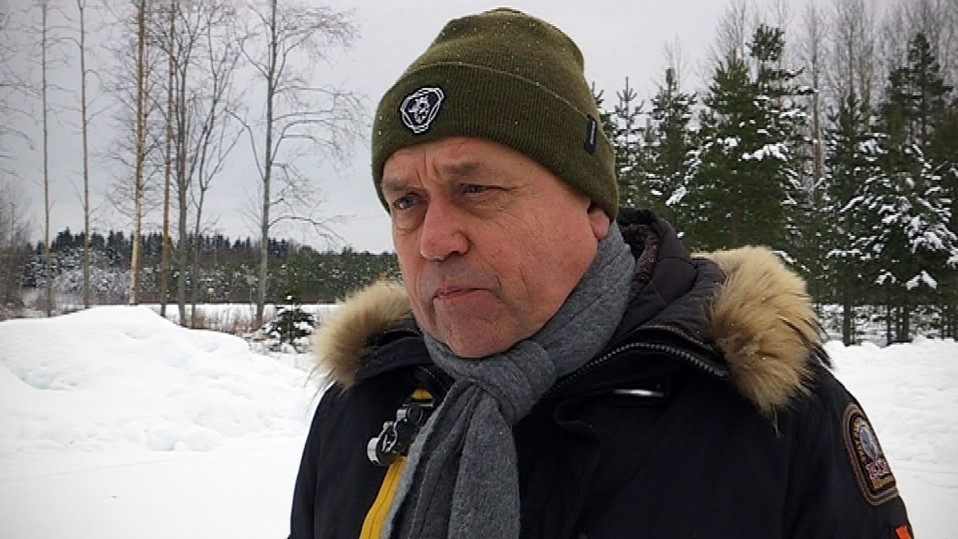 Liikennöitsijä Jari Välikangas Alahärmästä.