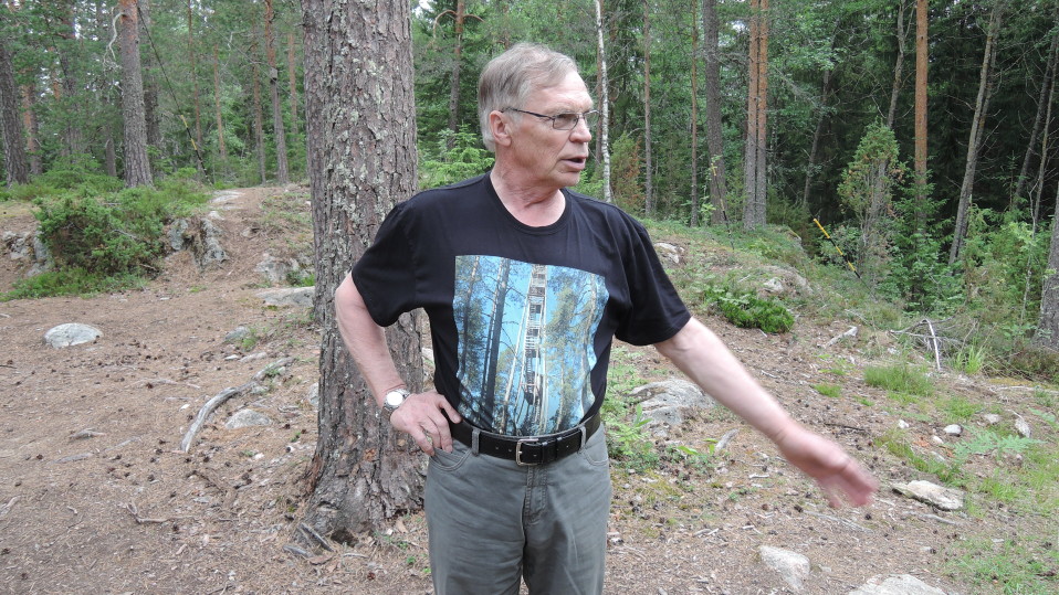 Erkki Salonen halusi tuoda maiseman muidenkin ulottuville.