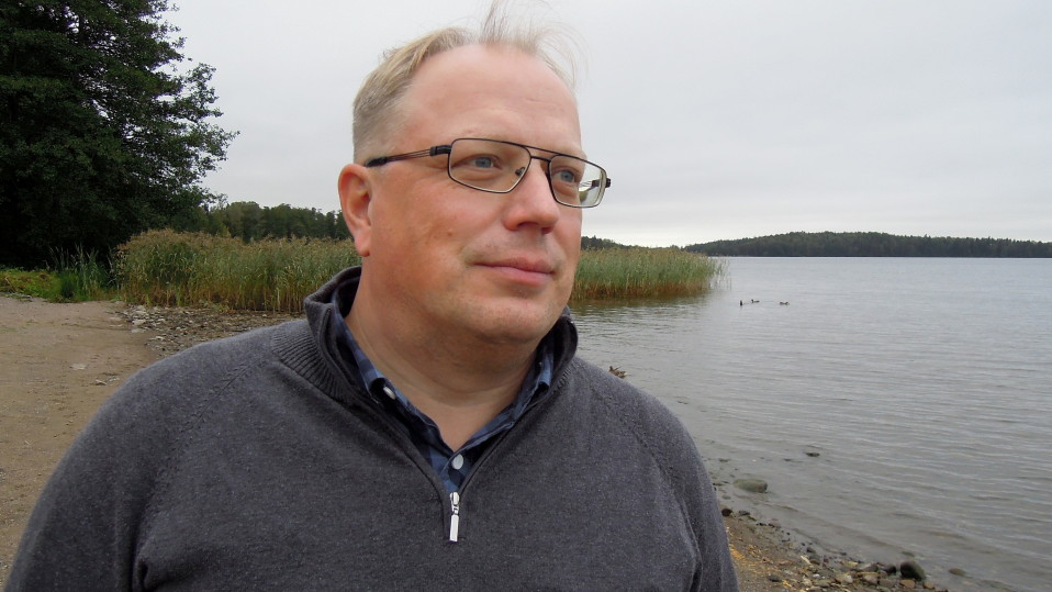 Lohjan Kalaseuran puheenjohtaja Jussi Eloranta.