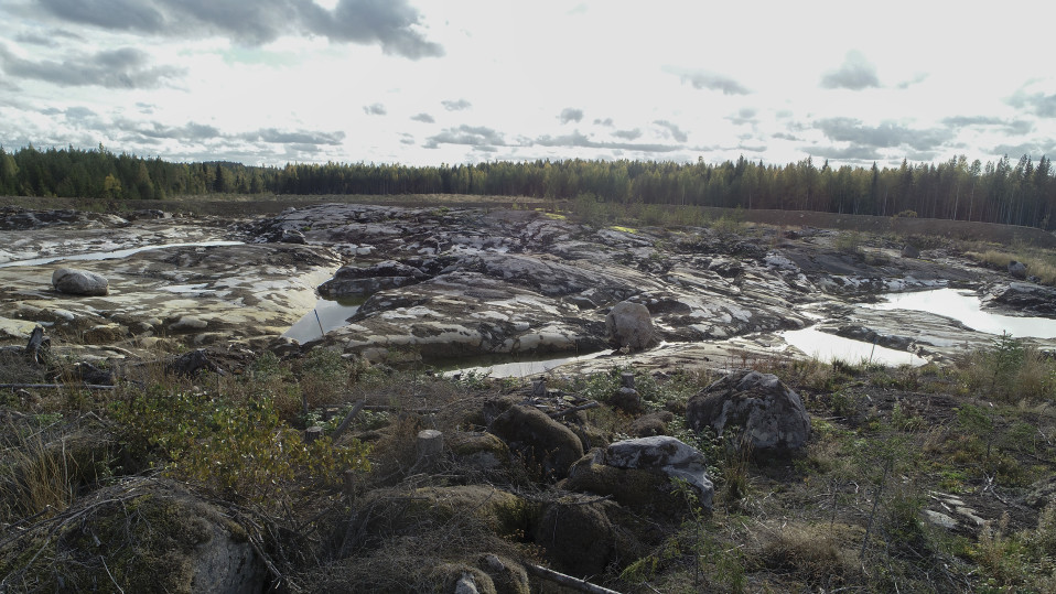 Valkeakosken Kaapelinkulma, kultakaivosalue.