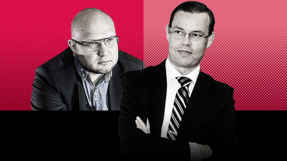 Aki Haaro ja Perttu Nousiainen.