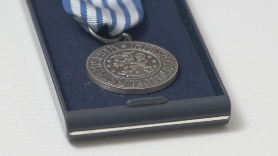 Presidentin myöntämä hengenpelastusmitali