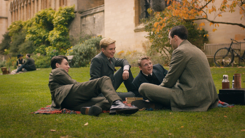 Anthony Boyle, Tom Glynn-Carney, Patrick Gibson ja Nicholas Hoult.