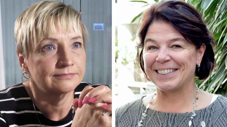 Silja Paavola ja Ulla-Maija Rajakangas