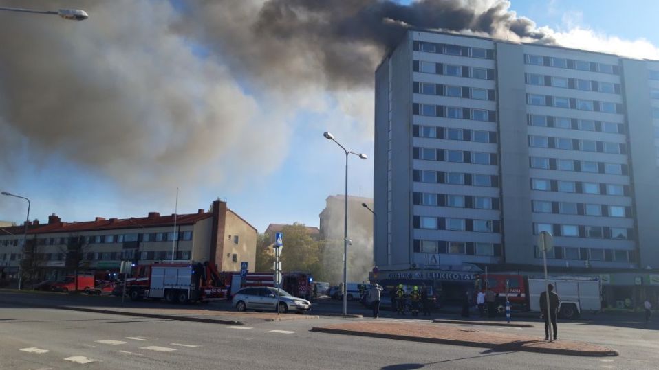 Pori palo Keskuskartano