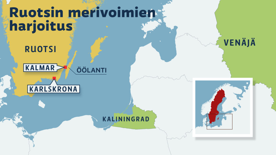 Ruotsin merivoimien harjoitusalue