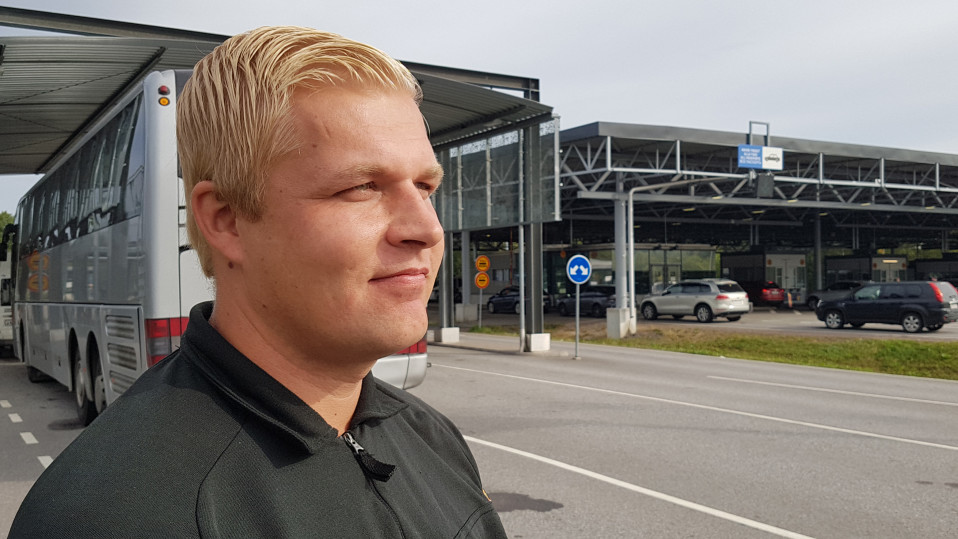 vanhempi rajavartija Tuomo Muhonen