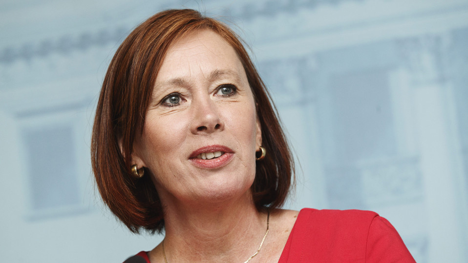 Kunta- ja omistajaohjausministeri Sirpa Paatero.