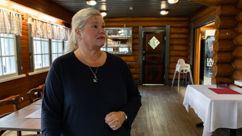 Hotelli ravintola Kägösen yrittäjä Tiina Vuolli