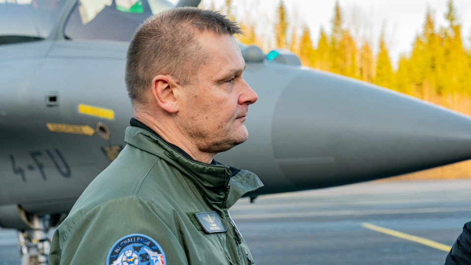 Eversti Juha-Pekka Keränen, HX-hankkeen johtaja.