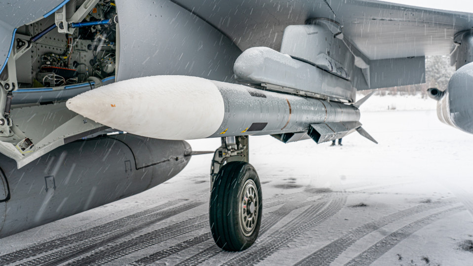 Saab JAS 39 Gripen E:n ohjus.