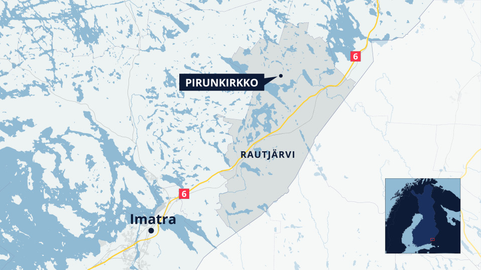 Rautjärven kartta
