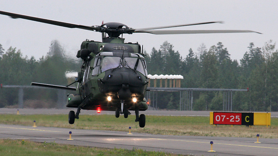 NH90-kuljetushelikopteri korvaa MI-8:n