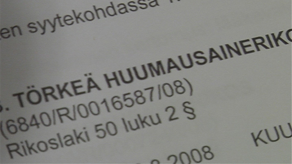 Törkeä huumausainerikos Kuusamon käräjäoikeudessa.