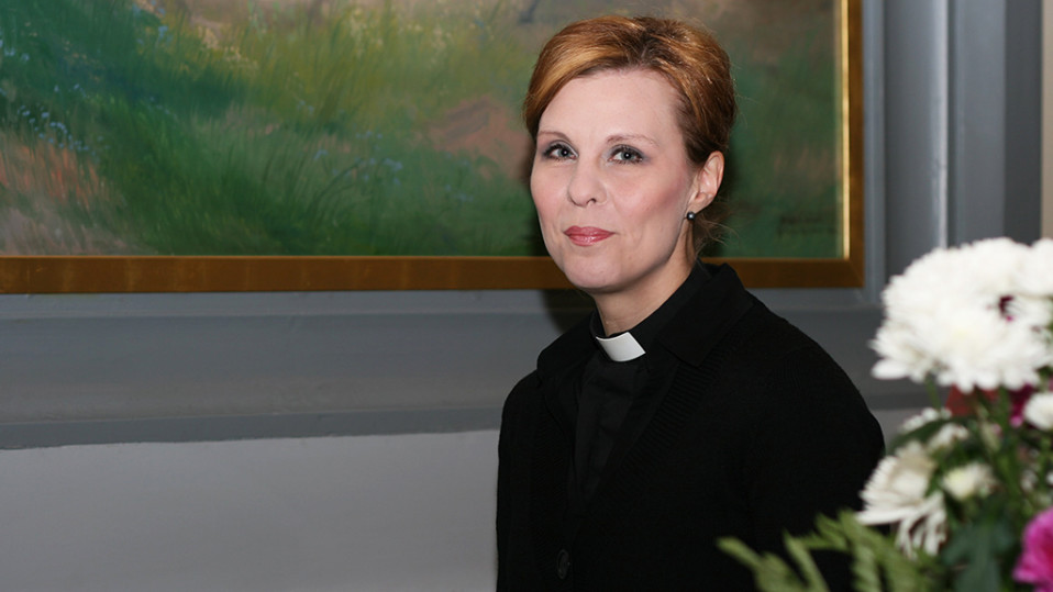 Sodankylän seurakunnan kirkkoherra Hanna Kuusela