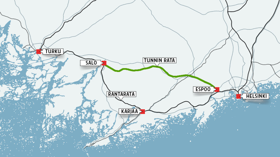 Tunnin junan ratasuunnitelma