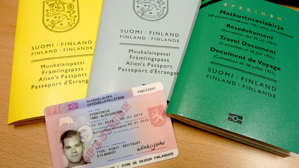 Maahanmuuttoviraston myötämiä asiakirjoja