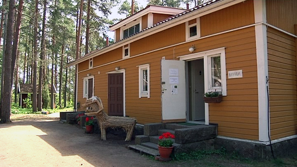 Kettumäen kansanpuistossa toimii myös kesäkahvila