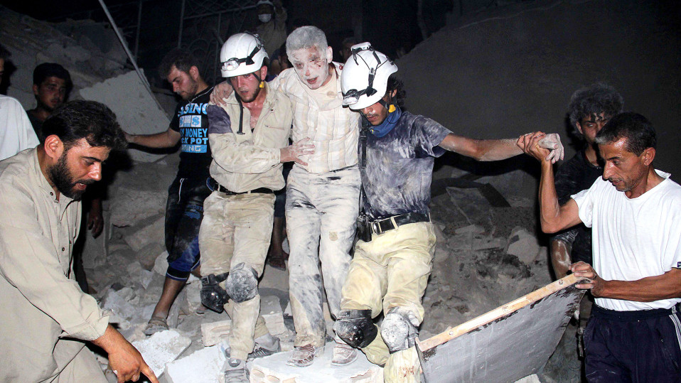White Helmets Syyria.