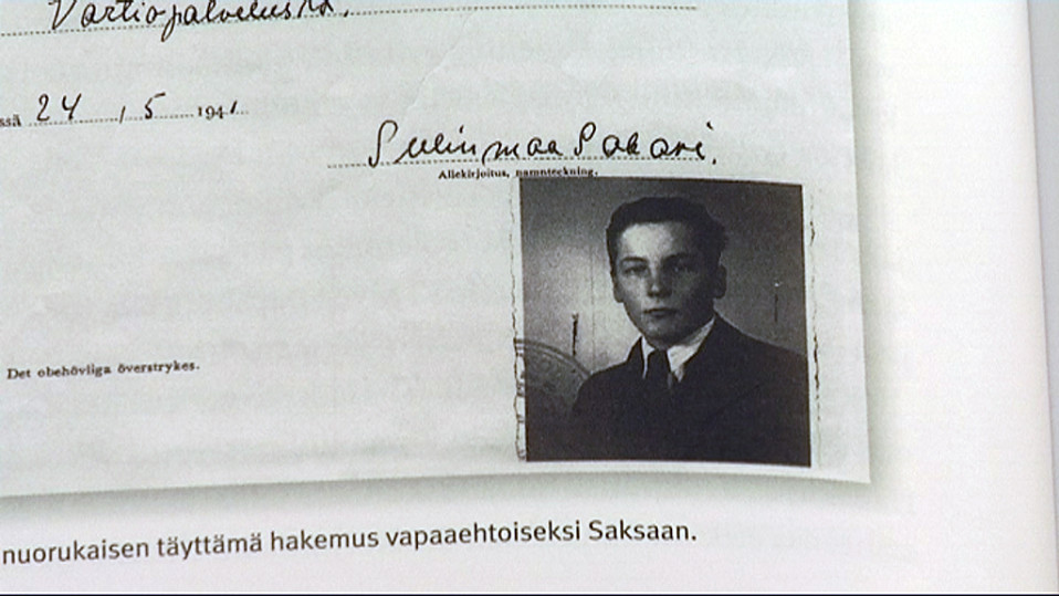 Sivu kirjasta Koska kotimaa meidät lähetti.