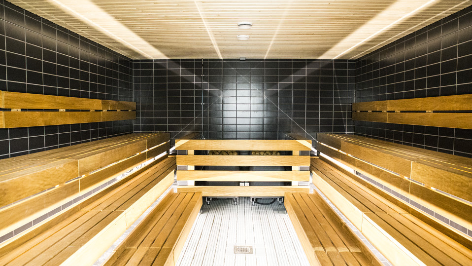Mäkelänrinteen uimahallin sauna