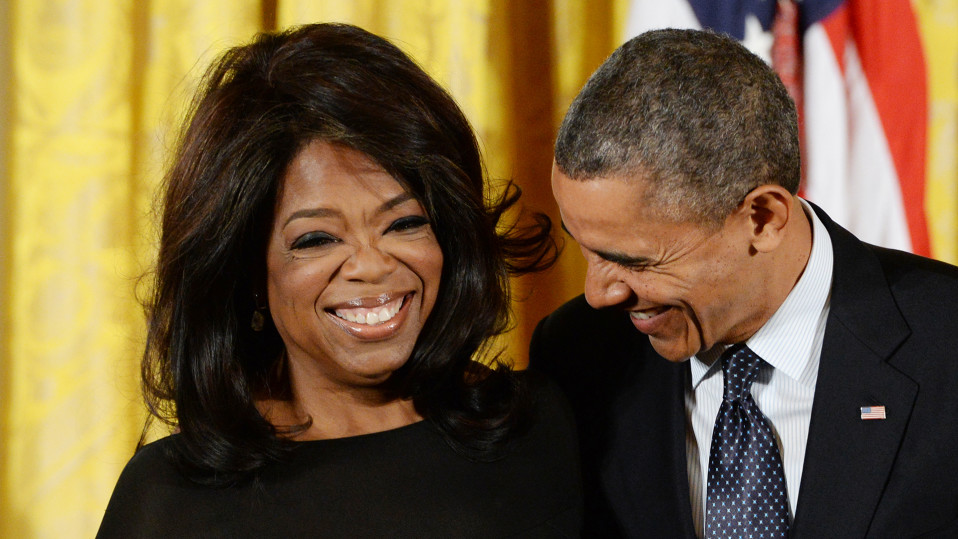 Oprah Winfrey ja Barack Obama