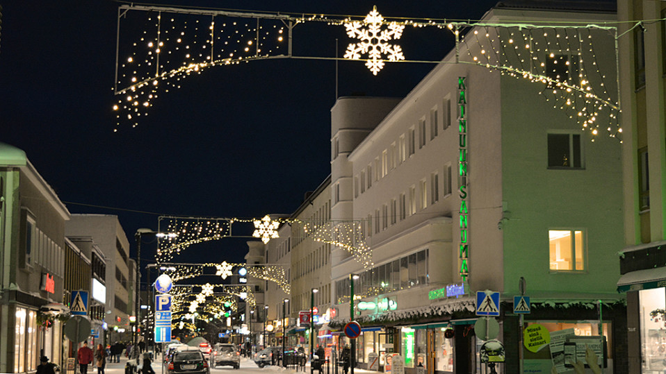 Jouluvalot Kajaanissa