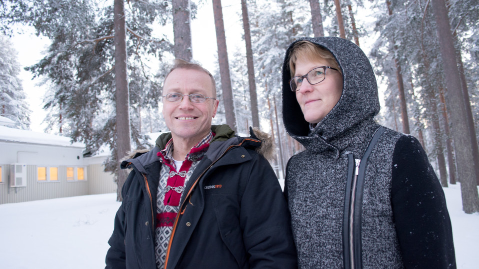 Tomi Puhakka ja Sirpa Väisänen