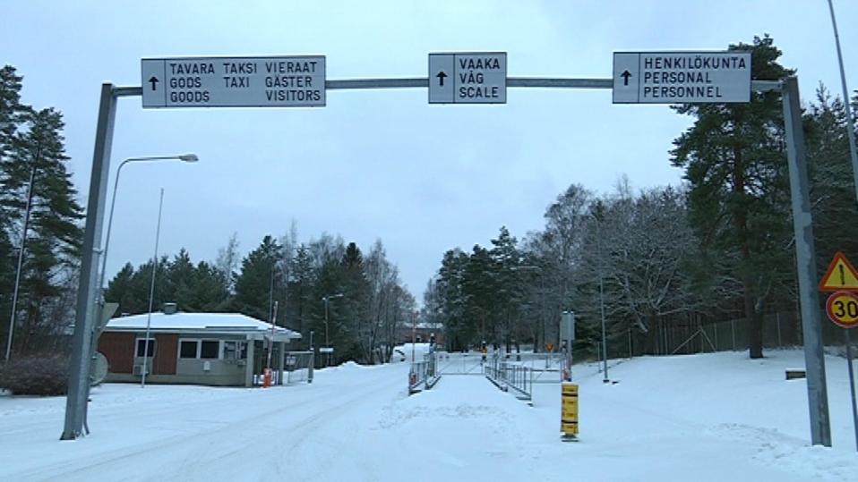 Kemiran tehdasalueen portti