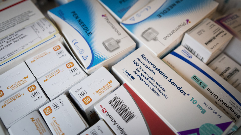 Diabeteksen hoidossa käytettäviä lääkkeitä.