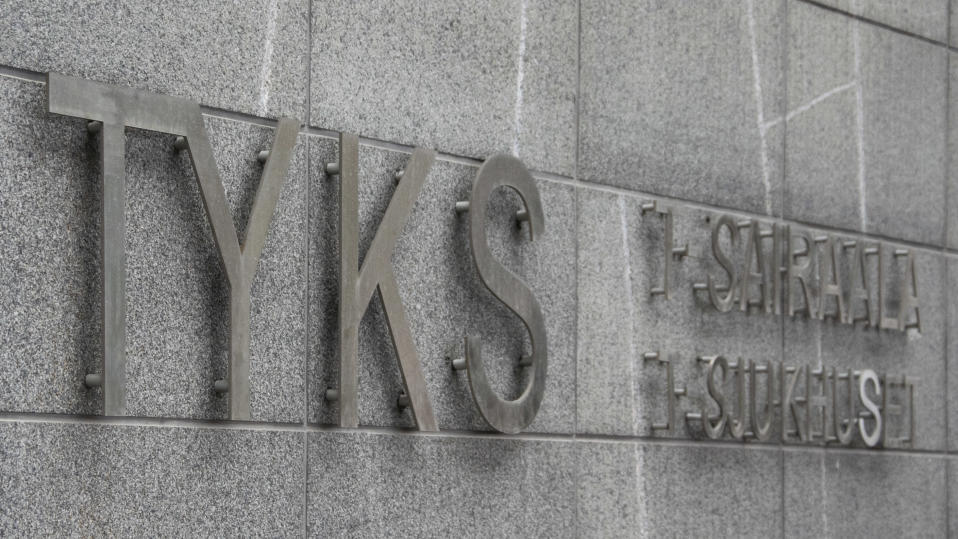 Turun yliopistollinen keskussairaala Tyks T-sairaala.