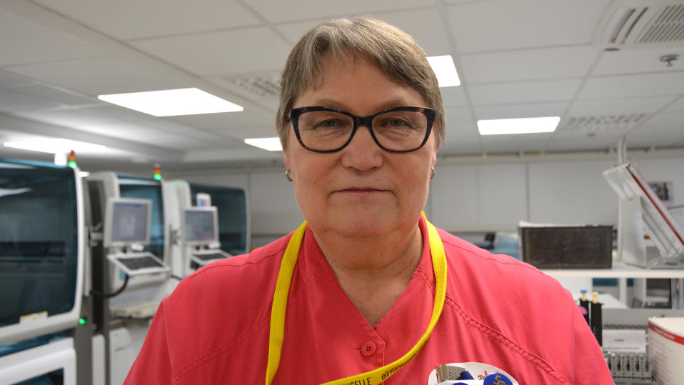 Kuvassa Kirsti Kangas