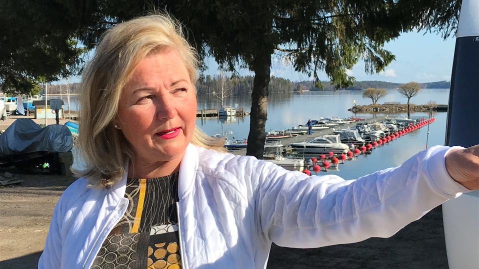 Camping Messilän yrittäjä Päivi Saarela